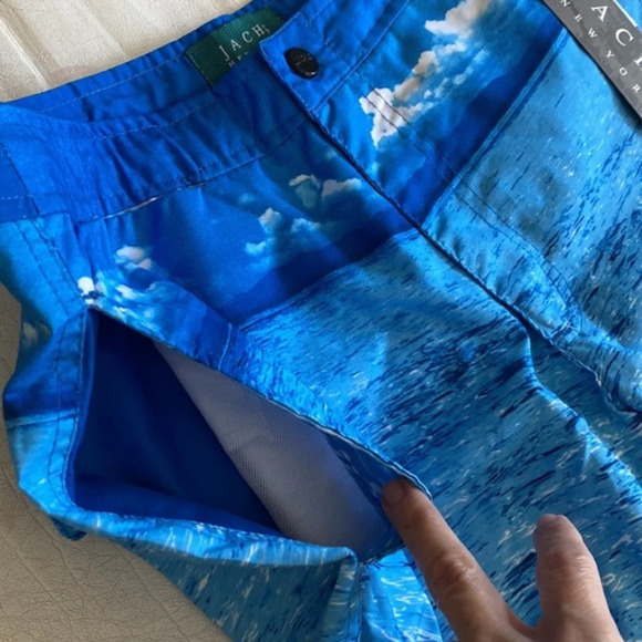 Jachs New York Swim Trunks Ocean Print NWT​ - Picture 12 of 13